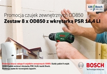 Promocja czujek OD850 Bosch