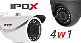 Czterosystemowe kamery IPOX