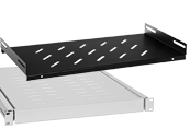 Standing rack cabinet shelves
