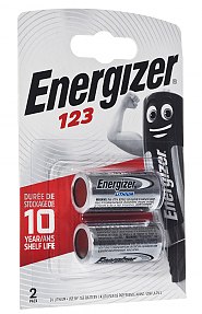Bateria litowa CR123A ENERGIZER
