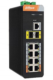 Switch gigabitowy PoE 8-portowy + 2 SFP (DH-PFS4210-8GT-DP-V2)