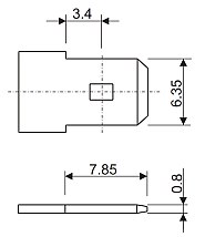Akumulator 7.2Ah/12V EP7,2-12 T2