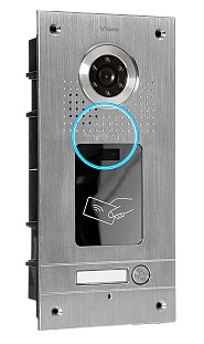 S561A - Outlet - jednoabonentowa stacja bramowa z kamerą i czytnikiem RFID