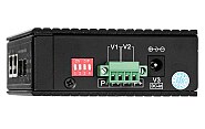 Switch przemysłowy gigabitowy PoE 2-port + 2 SFP