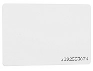 Outlet - MF13,56 karta zbliżeniowa Mifare z pamięcią 1kB (numerowana)