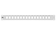 16-portowy Patch panel PPK16B 1U W