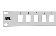 Patch panel 16-portowy PPK16B1UW
