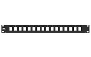 16-portowy Patch panel PPK16B 1U B