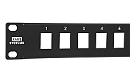Patch panel 16-portowy PPK16B1UB