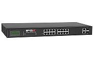 PXM-S20-P16G-U2G2F-TP300 - switch gigabitowy PoE 16-port + 2 RJ45 + 2 SFP