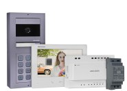 DS-KIS704EY-ACW2/Aluminum - zestaw wideodomofonowy 2-Wire HD