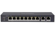 DS 3E1310HP EI B - Switch PoE Hikvision Smart Managed Series