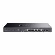 ES220GMP - switch gigabitowy PoE 16-port + 2 RJ45 + 2 SFP