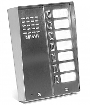 Panel domofonowy z 7 przyciskami MIWUS 5025/7D