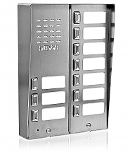 Panel domofonowy z 10 przyciskami MIWUS 5025/10D