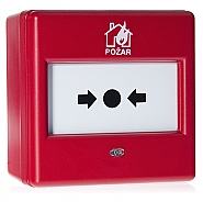 Konwencjonalny ręczny ostrzegacz pożarowy zewnętrzny ROP-101