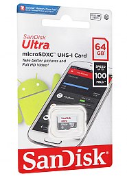 Karta pamięci microSD SanDisk 64GB bez adaptera