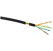 Zewnętrzny kabel LAN U/UTP kat.5e Madex UV ŻEL