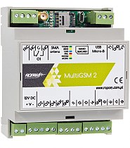 Moduł powiadomień i sterowania GSM MultiGSM-D4M 2