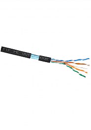Kabel LAN F/UTP kat.5e Solarix SXKD-5E-FTP-PE UV