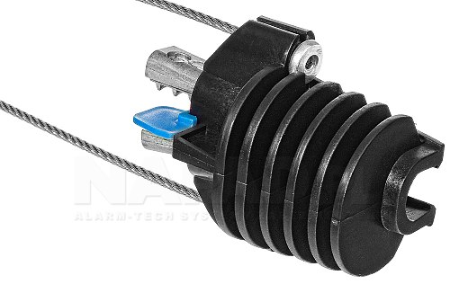 Uchwyt odciągowy do kabli światłowodowych z linką nośną (3-5.5 mm) I-05.PAT