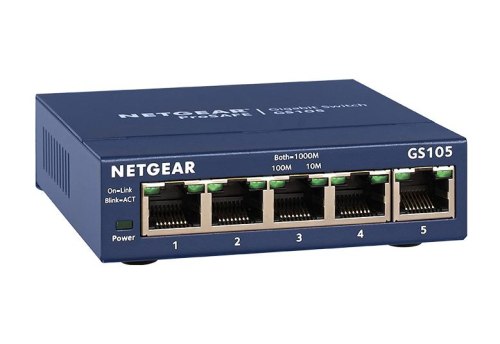 GS105 GE - przełącznik 5 portów gigabitowych