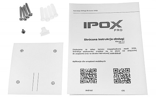 Grafitowa kamera IPC PX-TIP2028IR3SL/G