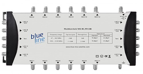 Multiswitch 5/5/12 MS BL5512B  Blue Line