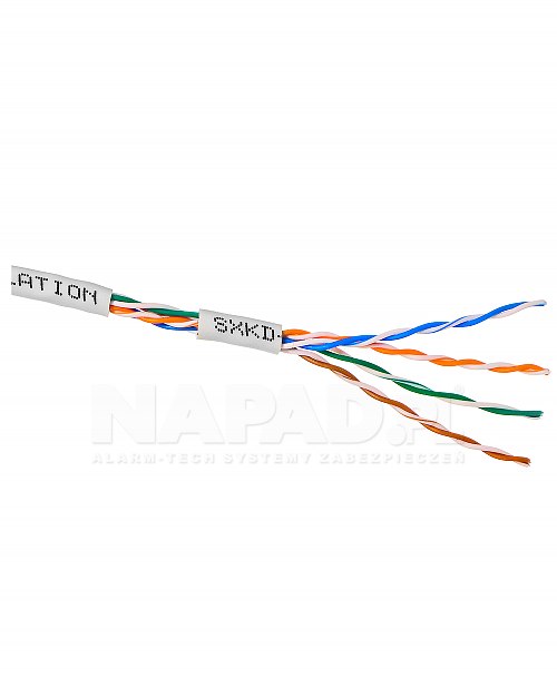 Kabel LAN UUTP cat 5e Solarix SXKD-5E-UTP-PVC