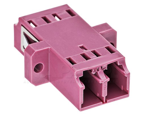 Adapter światłowodowy LC MM OM4 duplex