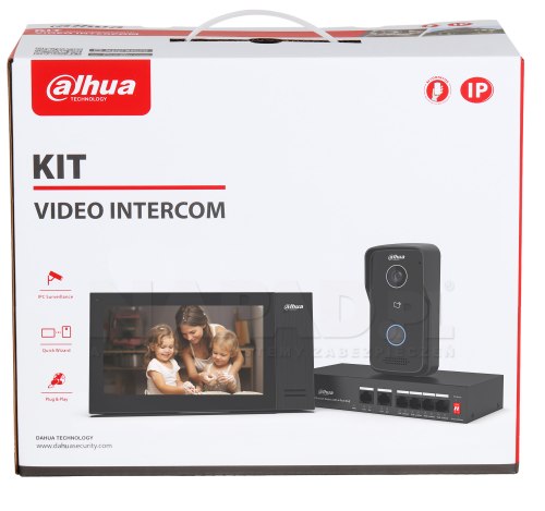 Box wideodomofonu jednorodzinnego IP Dahua KIT KTP-02