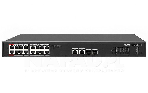 Przełącznik sieciowy Dahua DH-PFS3220-16GT-240-V2