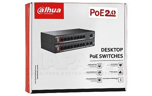 Box switcha DAHUA PFS3010 8ET 96 V2