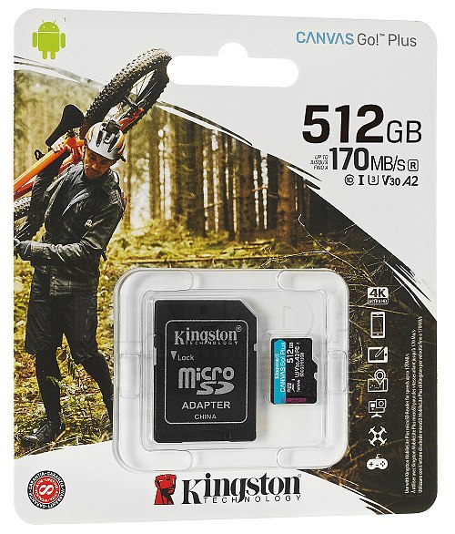 Karta pamięci microSD 512GB Kingston