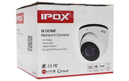 Kamera dome PX DIC5028WL: obiektyw 2.8mm, funkcje AI, kolorowy obraz 24/7