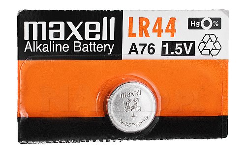 LR44 - bateria alkaliczna