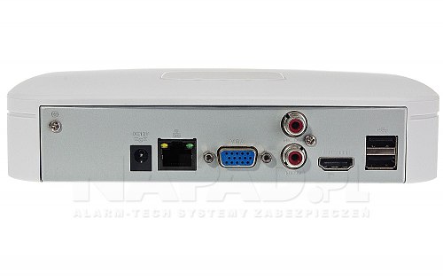 Rejestrator sieciowy 4CH 1xHDD 12MP Dahua Lite DH-NVR2104-S3