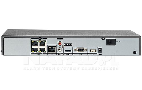DS-7604NXI-K1/4P - rejestrator sieciowy