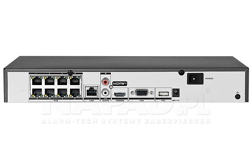 DS-7608NXI-K1/8P - rejestrator sieciowy