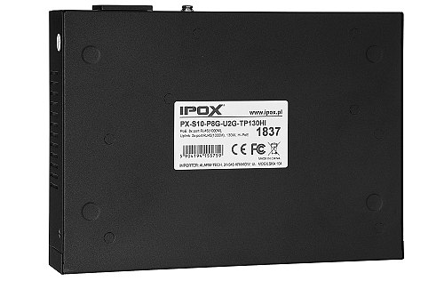 PX-S10-P8G-U2G-TP130HI Hi-PoE switch