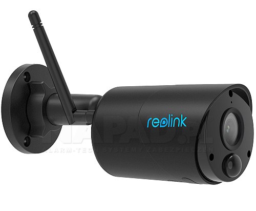 Kamera Reolink WiFi 2,4Ghz 2MP Argus ECO-B czarna z wbudowanym akumulatorem
