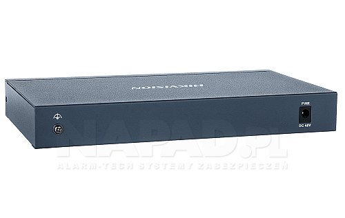 DS-3E1510P-SI - switch PoE 8-port + 2 SFP