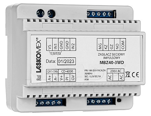 MBZ40-3WD - zasilacz domofonowy