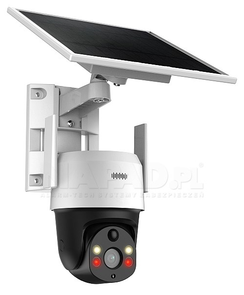 Kamera obrotowa IP mini PT Lite 4G LTE 4Mpx Dahua SD2A400H1B1-GN-AGQ z panelem solarnym-PV-0400-SP-EAU 