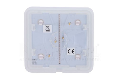 Solo Button (1-gang/2-way) - przycisk włącznika światła tył Biały