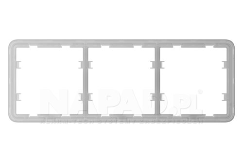 Frame (3 seats) - ramka do przełączników światła