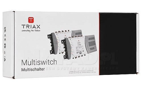 Opakowanie multiswitcha Triax TMS 9/12S