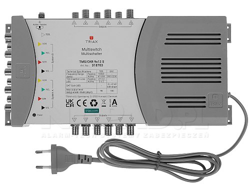Multiswitch SAT Triax 9/12 TMS/CKR 9x12 S