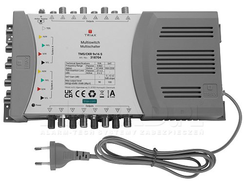 Multiswitch SAT Triax 9/16 TMS/CKR 9x16 S