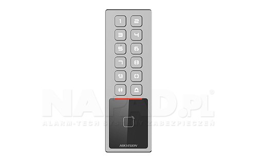 DS-K1T805MX / DS-K1T805MBWX / DS-K1T805MBFWX - wandaloodporny terminal kontroli dostępu